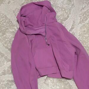 lululemon athletica Purple Teddy Jacket